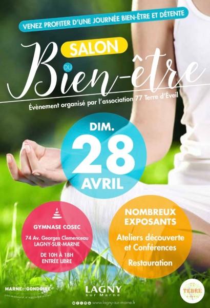 Salon du bien-être à Lagny sur Marne le 28 avril 2024, rencontrez-moi !